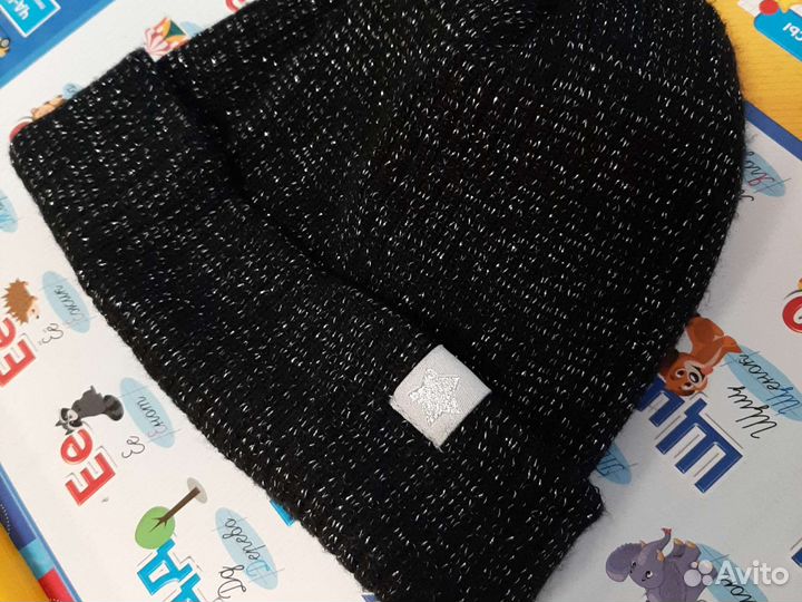 Шапка детская черная