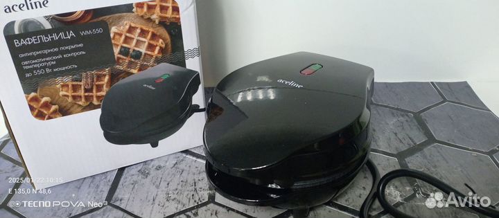 Вафельница Aceline wm-550