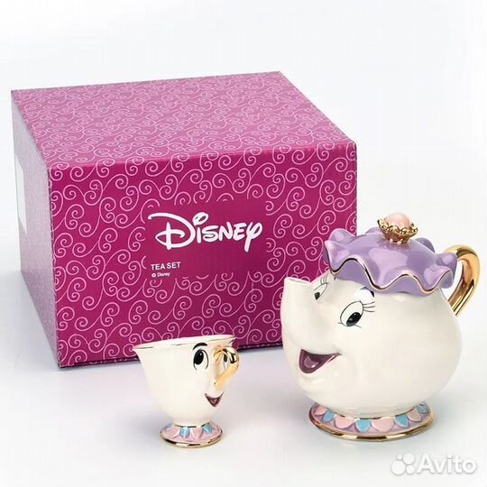 Сервиз Disney Дисней Красавица и чудовище и Чашка