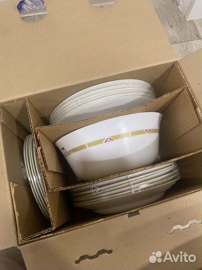 Столовый сервиз luminarc 19 предметов