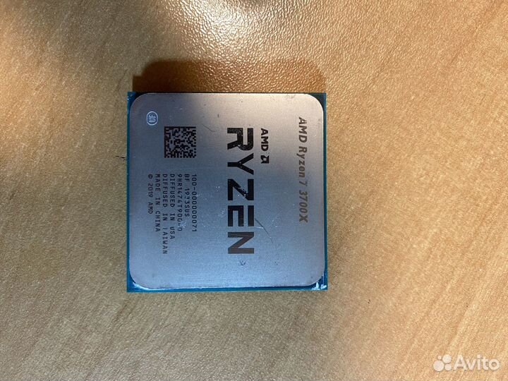 Процессор ryzen 7 3700x ремонт