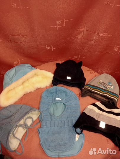 Шапки детские для мальчиков