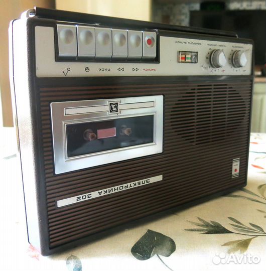 Магнитофон Электроника 302 сентябрь 1985