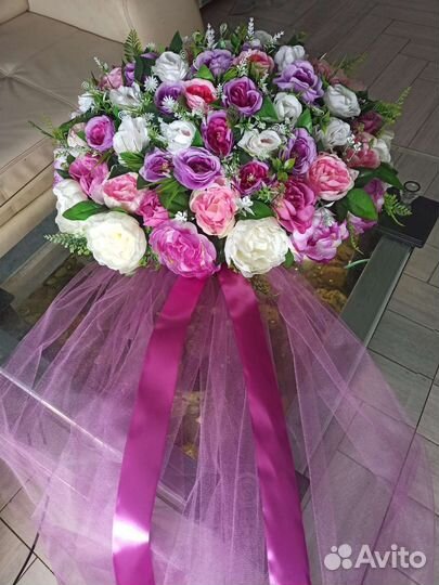 Бесподобное украшение на ваше свадебное авто