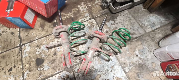 Стойки пружины ваз приора