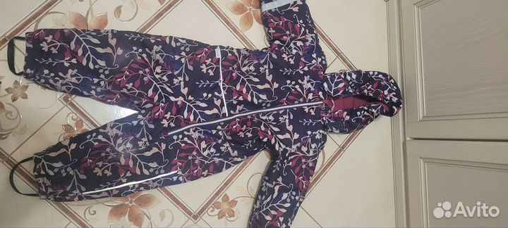 Зимний комбинезон для девочки lassie 92 98