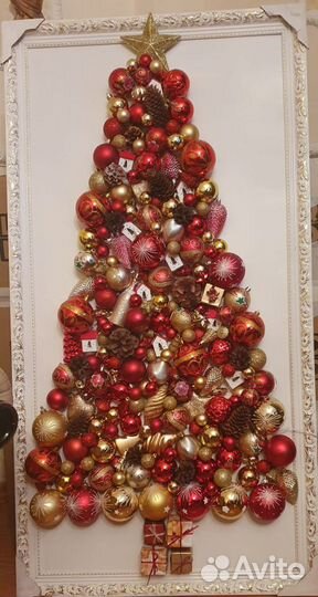 Елка искусственная на стену