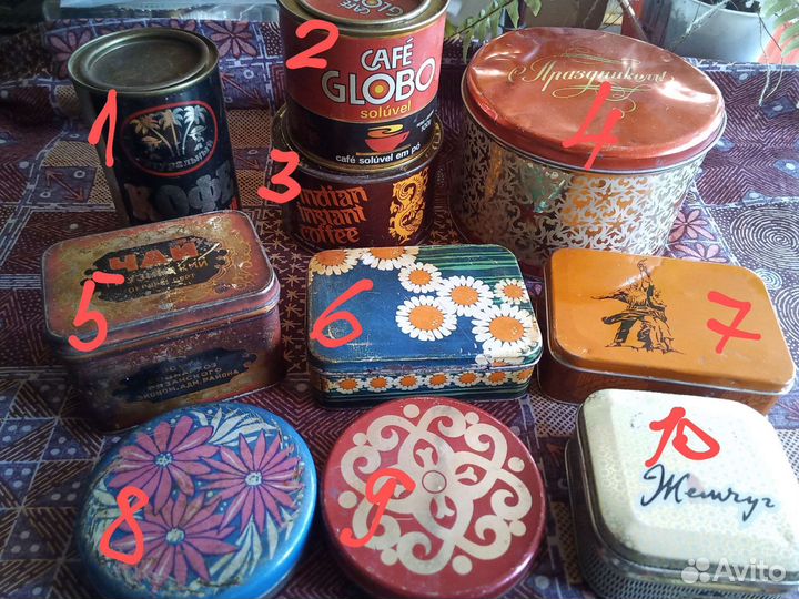 Жестяные банки СССР