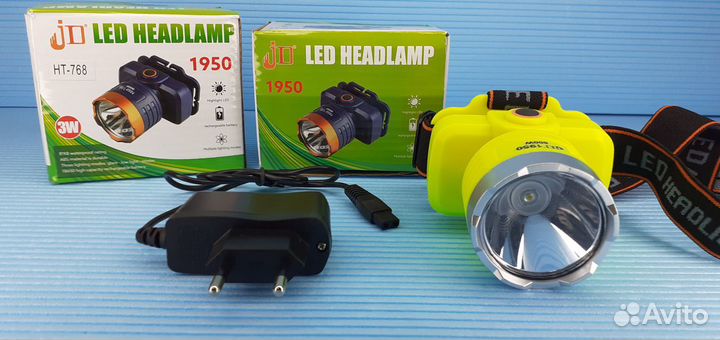 Аккумуляторный фонарь Jd 800w Налобный Яркий