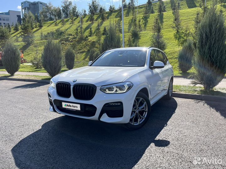 BMW X3 2.0 AT, 2020, 86 000 км