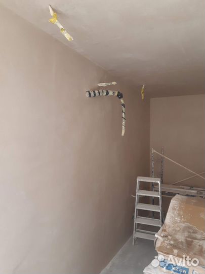 Штукатурка стен механическая машинная