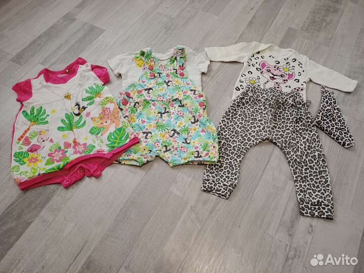 Вещи пакетом на девочку