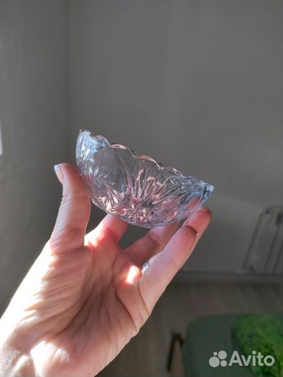 Хрустальная пиала, креманка, пиалка