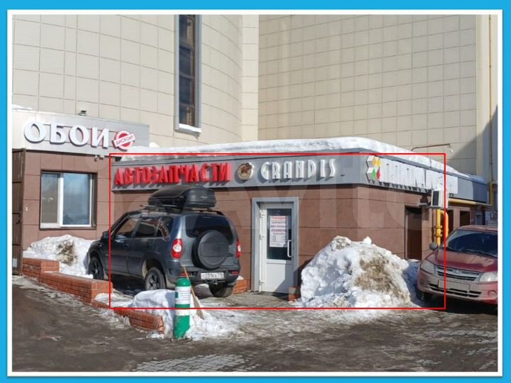 Торговое+складское помещение, первая линия 94 м²