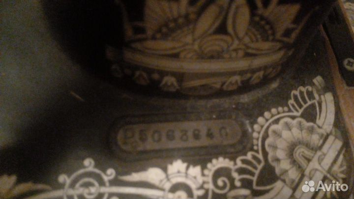 Швейная машинка зингер антикварная