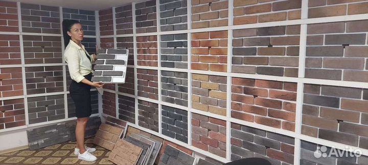 Облицовочный фасадный камень Клинкер Стоун