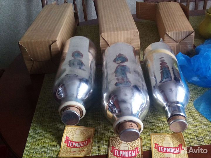 Колбы от китайских термасов стеклянные