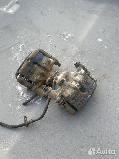 Передние суппорта Kia Picanto 2