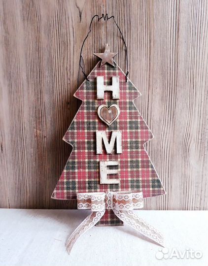 Новогодние украшения для интерьера