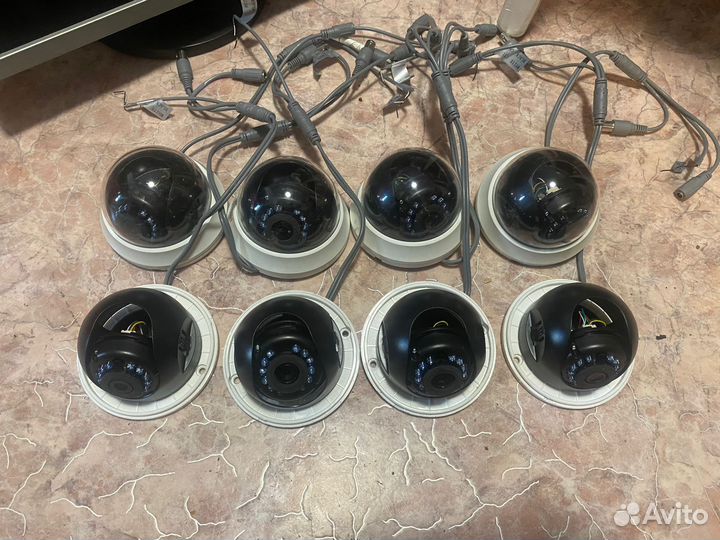 Полный комплект видеонаблюдение (8 камер)hiwatch