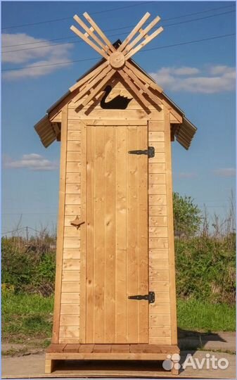 Уличный туалет с установкой PAP