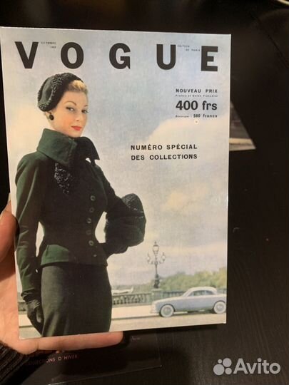 Fashion открытки Vogue ретро фото
