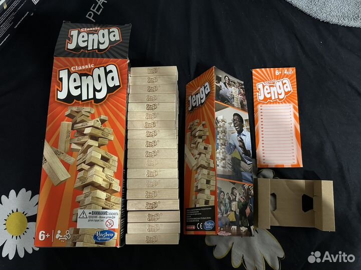 Настольная игра jenga оригинал