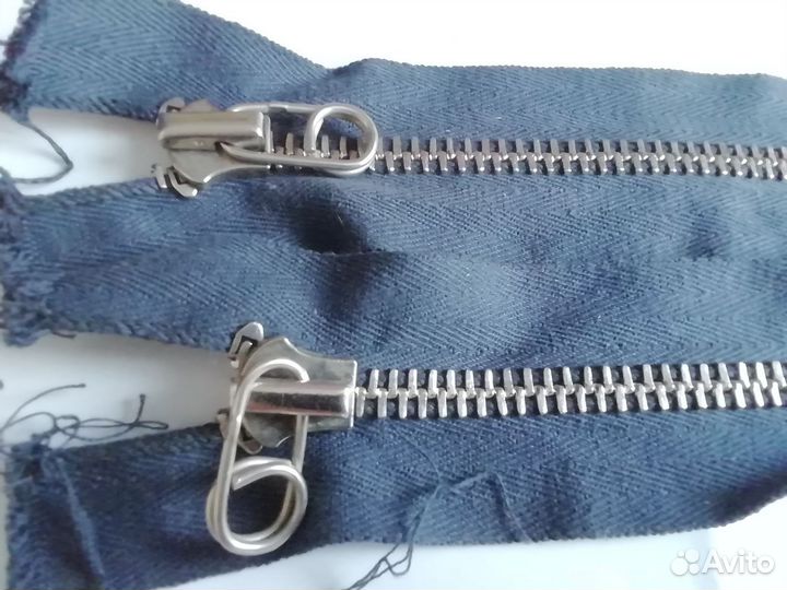 Застежка молния для сапог меховых К-т 2 шт