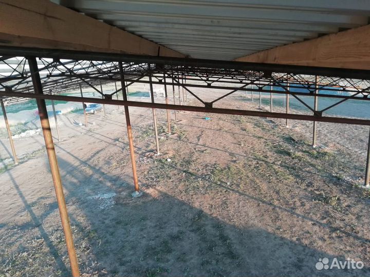 Постройка навесы и ангары заборы сварочные работы