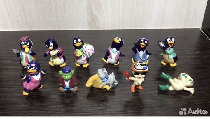 Игрушки киндер-сюрприз 90-е