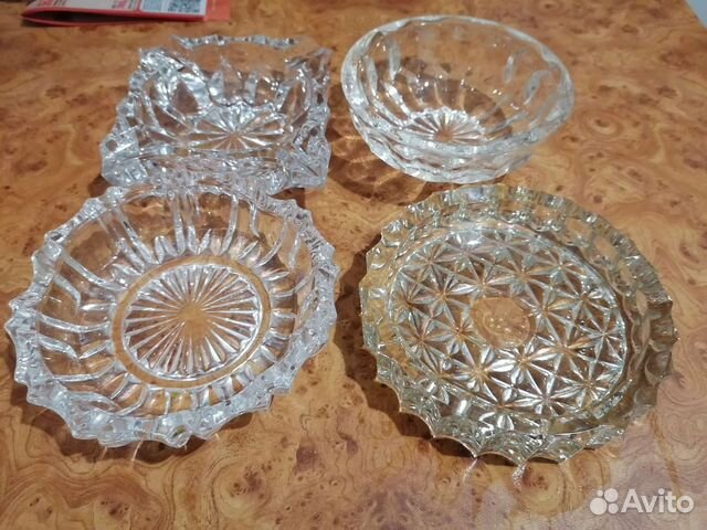 Пепельница хрустальная СССР