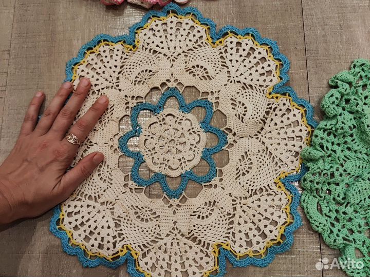 Салфетки вязаные крючком