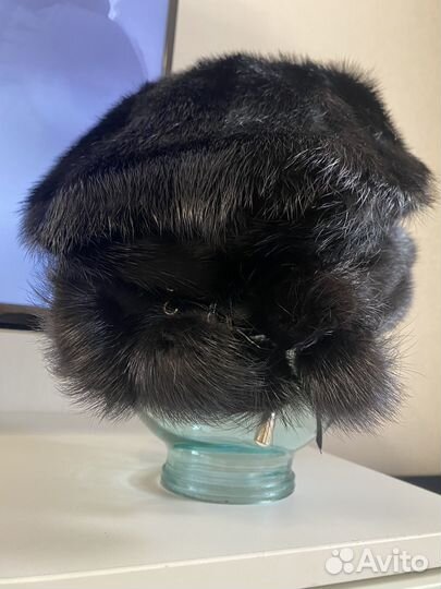 Женская норковая новая меховая шапка