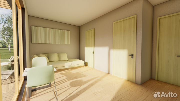 Модульный дом 36 м/2