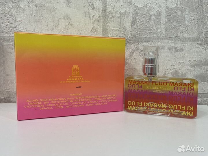 Парфюмерная вода Masaki matsushima Fluo 40 мл