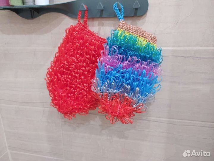 Мочалки ручной работы в наличие