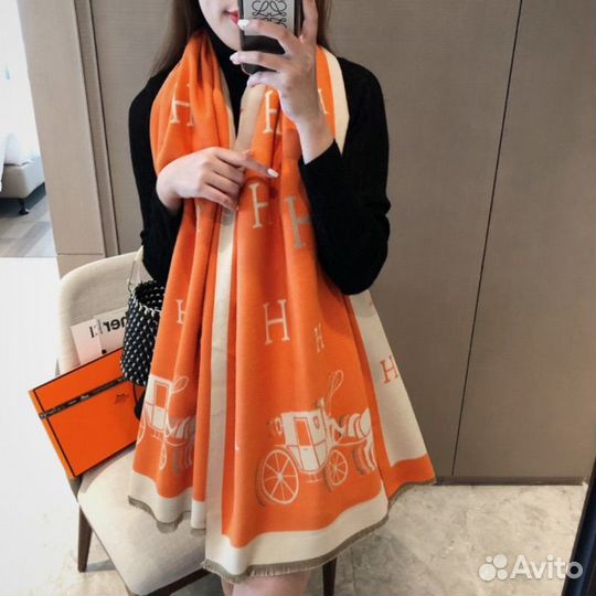 Шарф hermes