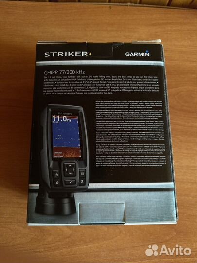 Эхолот garmin striker 4