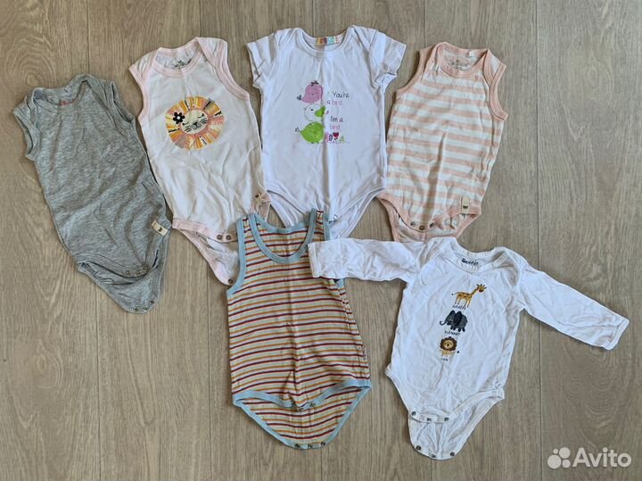 Пакет вещей для девочки р. 62/68