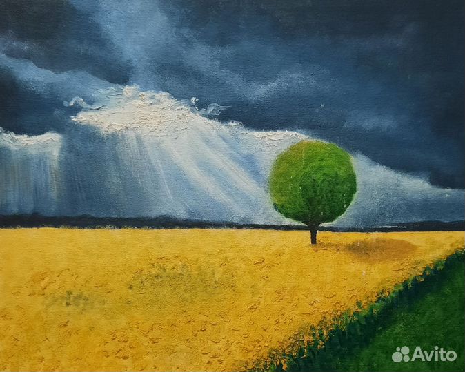 Картина маслом живопись от автора, 40*50