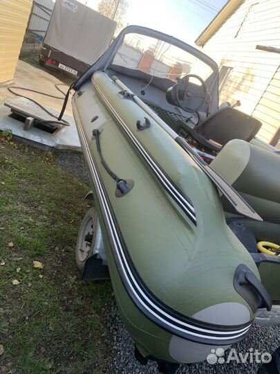 Надувная лодка пвх с мотором 9,9