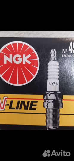 Новые свечи зажигания NGK