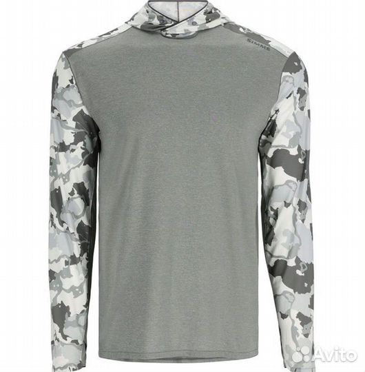 Термофутболка Simms Bugstopper Solarflex Hoody (L)