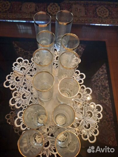 Стаканы стекло СССР