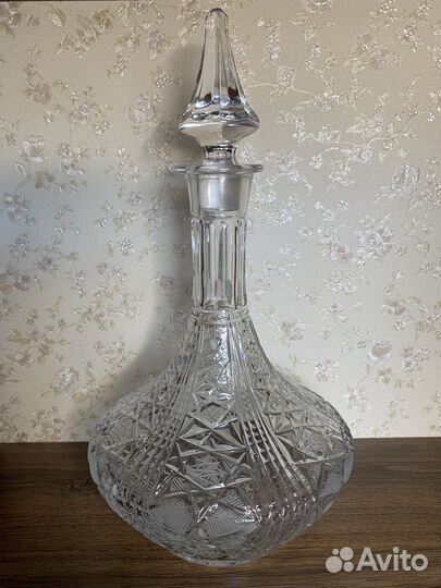 Графин хрустальный СССР