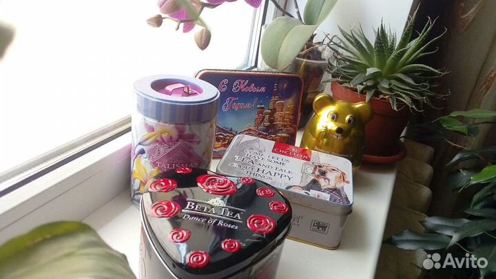 Коробки из под чая для коллекции