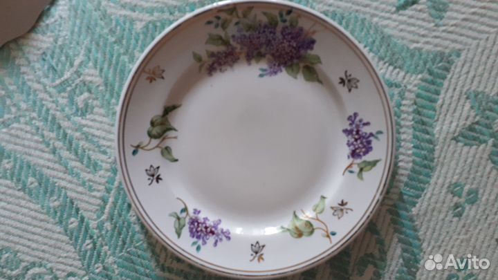 Тарелка 17см Дулево Сирень 57 год