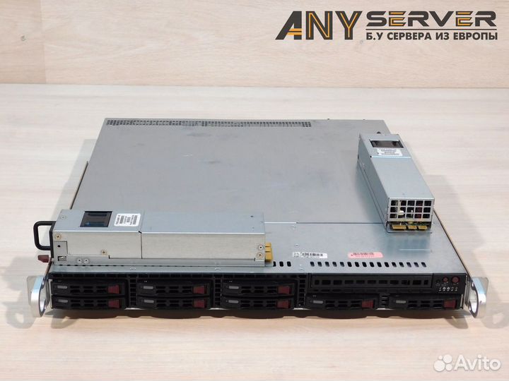 Сервер Supermicro 1028R 2x E5-2667v4 128Gb 8SFF