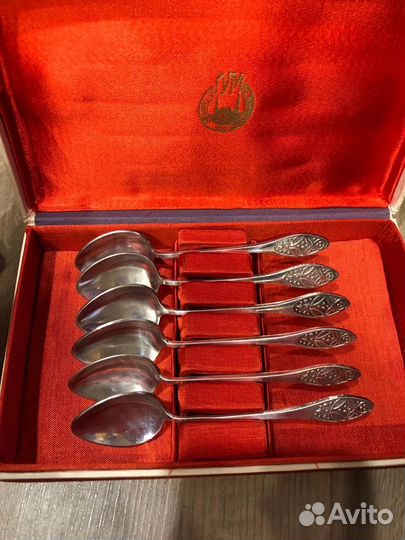 Ложки чайно- кофейные мельхиор