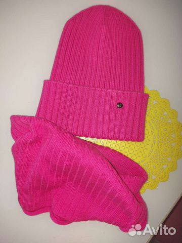 Комплект шапка+снуд деми